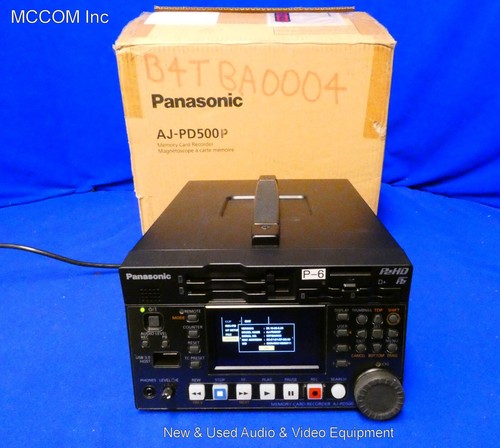 Panasonic pd500p - panasonic, aj-pd500p