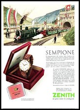 ADVERTISING ZENITH WATCH MODEL