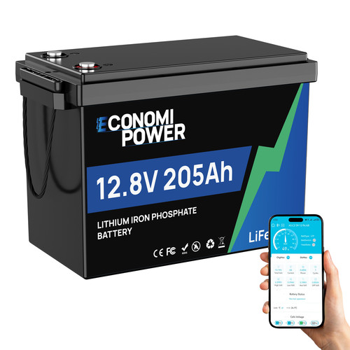 Batteria 12v 205ah lifepo4 - batteria,