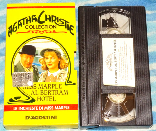 Vhs agatha christie - vhs,