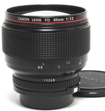 Obiettivo Canon FD 1.2/85mm L