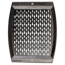Lodge Griglia in Ghisa Topper Padella per Grigliate da Esterno o Fuoco Aperto, 15 x 12 Pollici