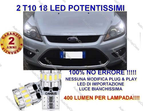 Coppia luci posizione - t10, 18