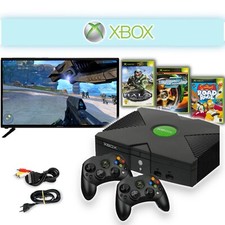 ⭐️ CONSOLE Microsoft xbox classic con CONTROLLER + GIOCHI a scelta (HALO ecc.)