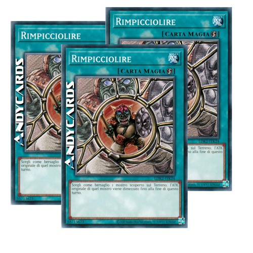 Rimpicciolire - rimpicciolire, (shrink)