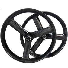 Ruote 26er Tri Raggi Snow Fat Bike Larghezza 65mm MTB Bici Bicicletta Ruote Tubeless