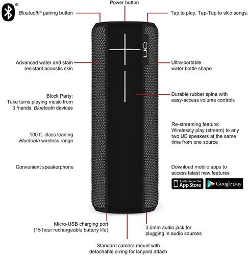 Logitech boom 2 - ue,