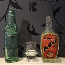 N° 2 Bottiglie Vuote Vetro