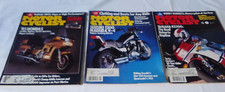 MOTOR CYCLIST LOT OF 3 OCTOBER