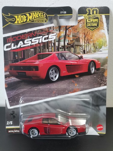 Hot wheels ferrari testarossa - hot,
