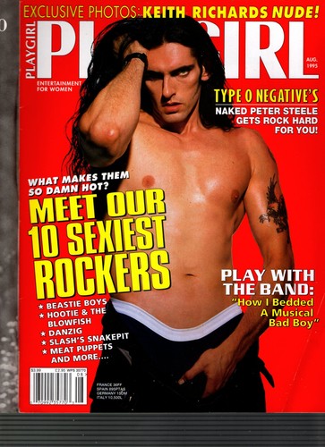 Playgirl rocker peter steele - peter,