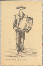 66562 - PORTOGALLO - STORIA POSTALE - CARTOLERIA Musica - TAMBURO