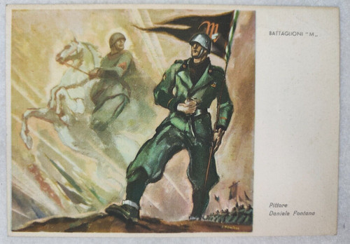 Cartolina fascismo franchigia - fascismo,