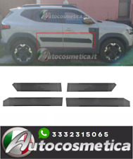 Modanature protezione porte 4 pezzi laterali abs nero per Dacia Duster III 2024+