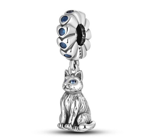 Ciondolo vero argento sterling