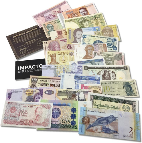 Banconote mondiali - 25,