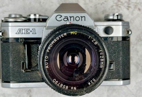 Canon 35mm fotocamera - ae-1,