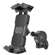 Porta Telefono Moto con Parasole per Supporto Manubrio Scooter Esterno