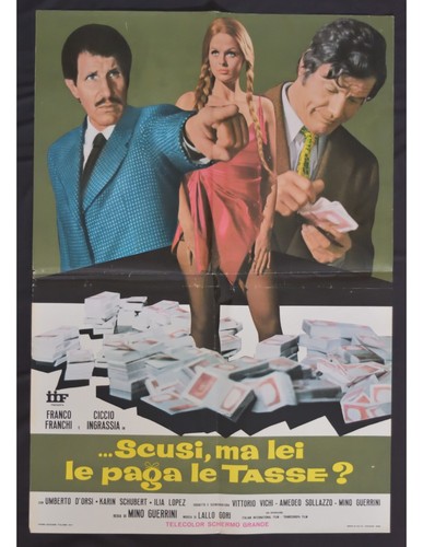 Manifesto scusi lei paga - ma, le