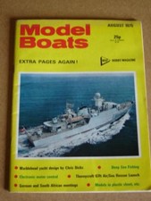 Model Boat magazine August 1975