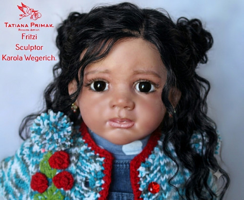 Bambola reborn toddler fritzi - toddler,