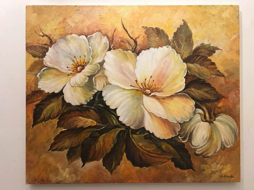 Dipinto olio tela 50x60 - su,