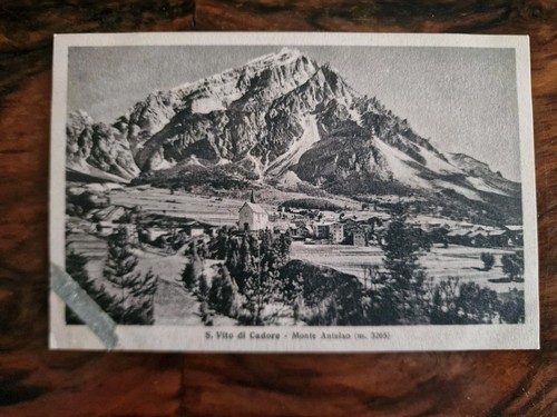 Cartolina vito di cadore - vito,