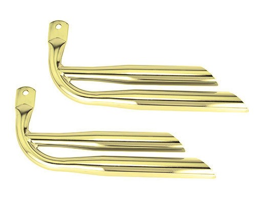 Silenziatore bici oro doppio
