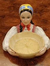 Ronzan Giovanni raro svuotatasche vintage donna cestino ceramica design firmata