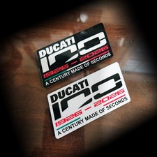 ducati 100 year decals