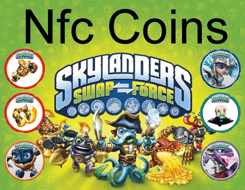 Skylanders nfc coins swap - nfc,
