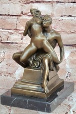 Scultura Statua In Bronzo