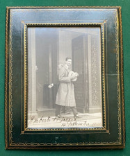 Antique Italian Royal Signed Presentation Photo King Umberto II Savoy Italy 1922