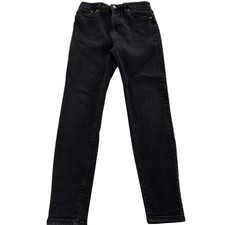 Jeans Zara donna 6 nero vita