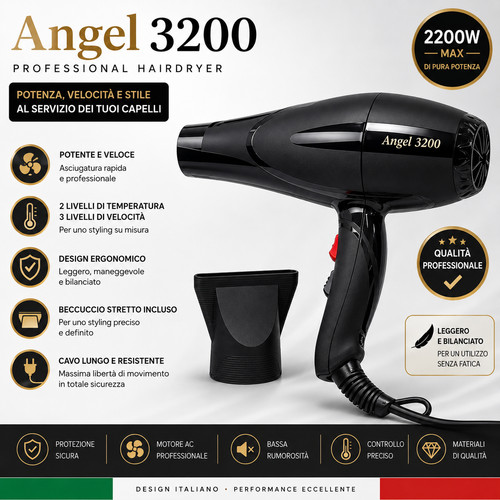 Angel 3200 phon - phon, professionale