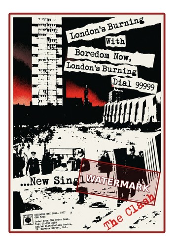 Punk rock poster print - -, a3