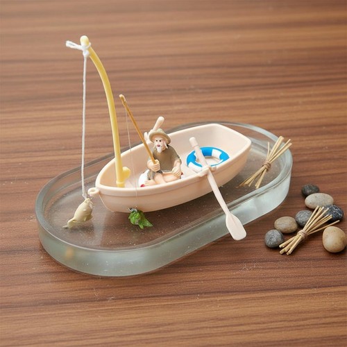 Barca pesca miniatura - pesca, in