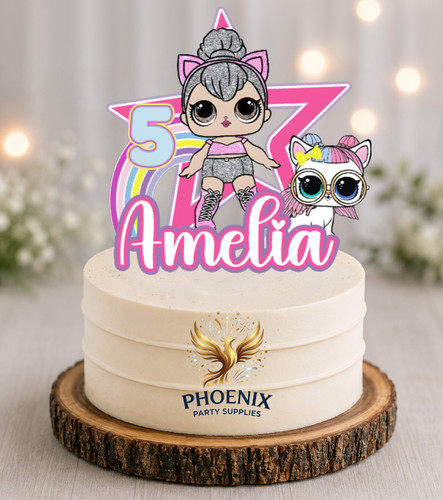 Cake topper lol - cake, personalizzato