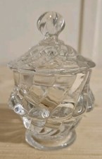 Compostiera, cristallo Baccarat, France 1940, h cm 9, diametro 4 cm.