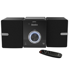 Impianto Stereo Micro Hi-Fi Compatto con Lettore CD, Bluetooth, Radio FM, USB
