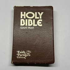 Holy Bible Giant Print Faith