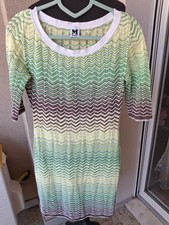 Abito MISSONI multicolor ,Cotone Viscosa Taglia 44 NUOVO Prezzo Trattabile