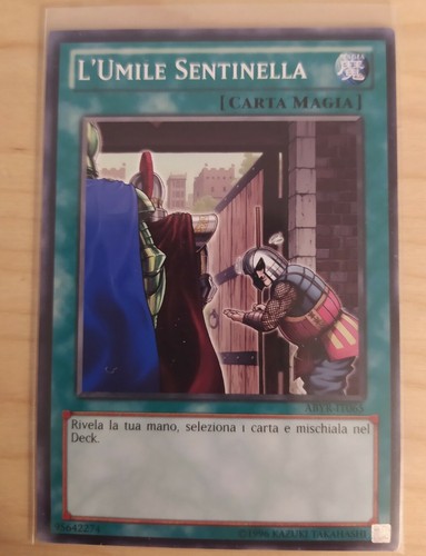 Carta l umile - yu-gi-oh!, l'umile