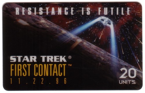 Scheda telefonica star trek - star,