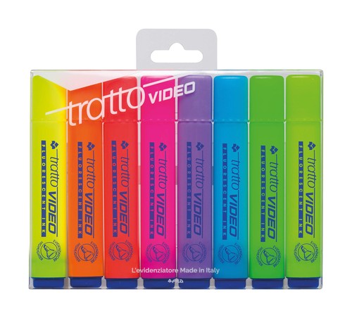 Tratto video evidenziatori - tratto,