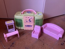 Casa Radio Di Barbie 1999 + Accessori