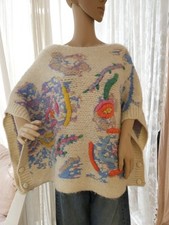 Colorful Cozy Poncho – Soft