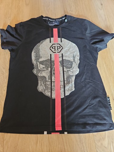 Shirt phillip plein nera - t-shirt,