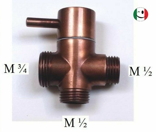 Deviatore flusso 3 vie - di,