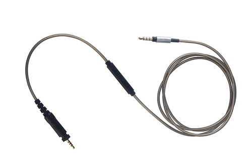 Cavo audio placcato - , argento